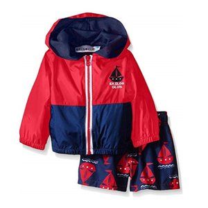 Baby Boys' Deep Sea Swim Set, Red Blue